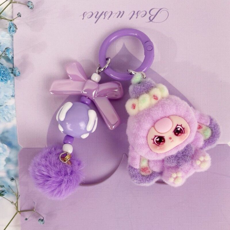 New Dessert-Themed Three-Year-Old Cute Pendant Backpack Cartoon Doll Girl Accessory Student Keychain Best Friend Gift