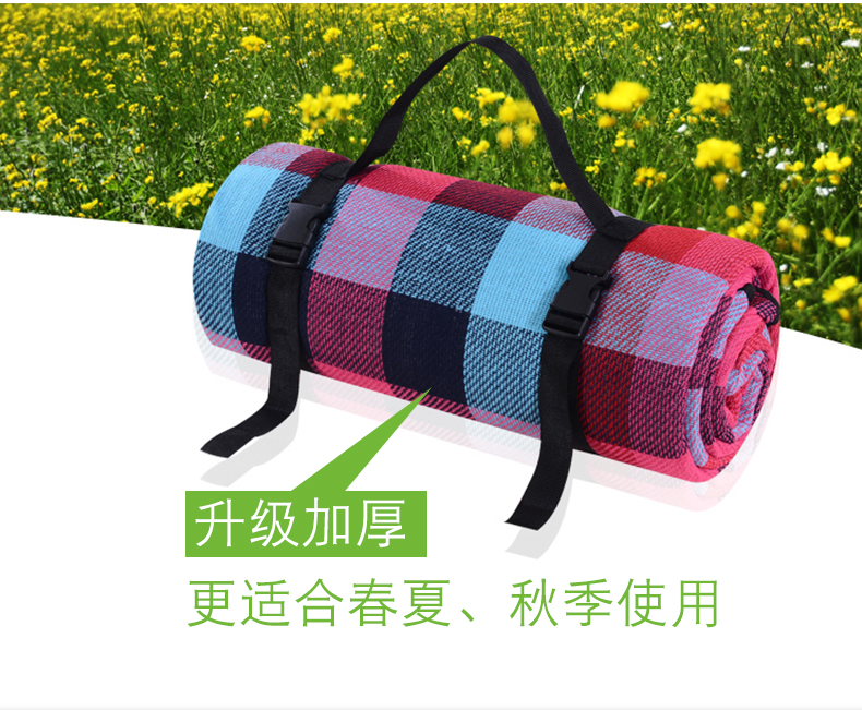 Thảm dày ngoài trời dày 5 mm mat dã ngoại di động du lịch mùa xuân mat siêu lớn công viên ngoại ô siêu nhẹ mat gấp - Thảm chống ẩm / Mat / Gối chieu ngu van phong
