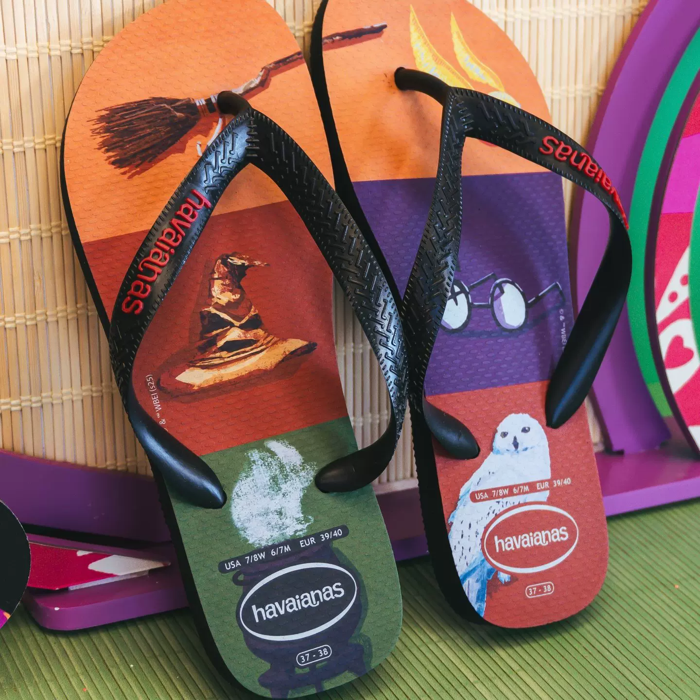 Шлепанцы Havaianas Harry Potter havaianas harry potter антискользящие плоские шлепанцы летние тапочки