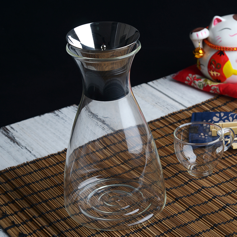 Crown Danish SOLO glass cold kettle cold and heat resistant large capacity juice pot thickened explosion-proof fashion home