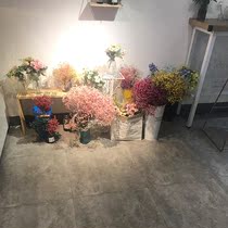 Foshan factory direct sales restaurant chain franchise store cement gray series floor tiles milk tea shop tiles