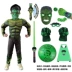 Hulk Trẻ Em Trang Phục Halloween Cospaly Cosplay Thor Quần Áo Bé Trai Trang Phục Batman Đồ siêu anh hùng