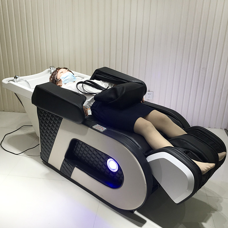 Automatic intelligent multi-function hairdresser massage and flush bedroom hair hall for purposes of electric massage