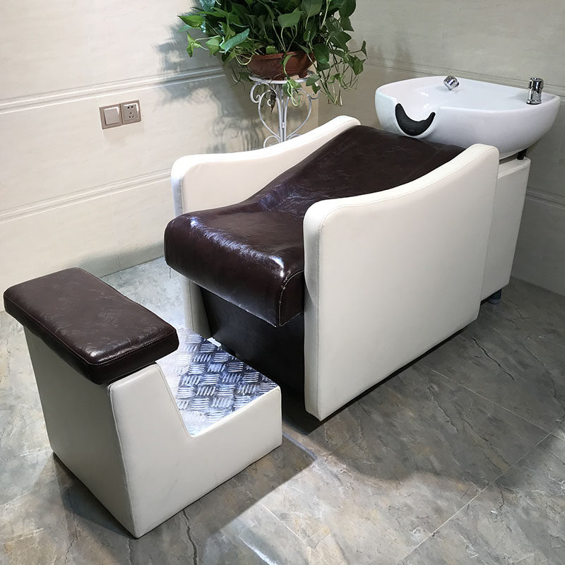 Minimalist Ceramics Washing head beds Hairdresse Shop Exclusive Full Lay Wash Head Beds Flush Bed Hair Salon Wash Hair Dresse Headroom Wash-head beds