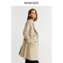 Áo gió nữ MANGO mùa thu đông 2019 và áo khoác ren nữ dài đến giữa mùa thu - Trench Coat