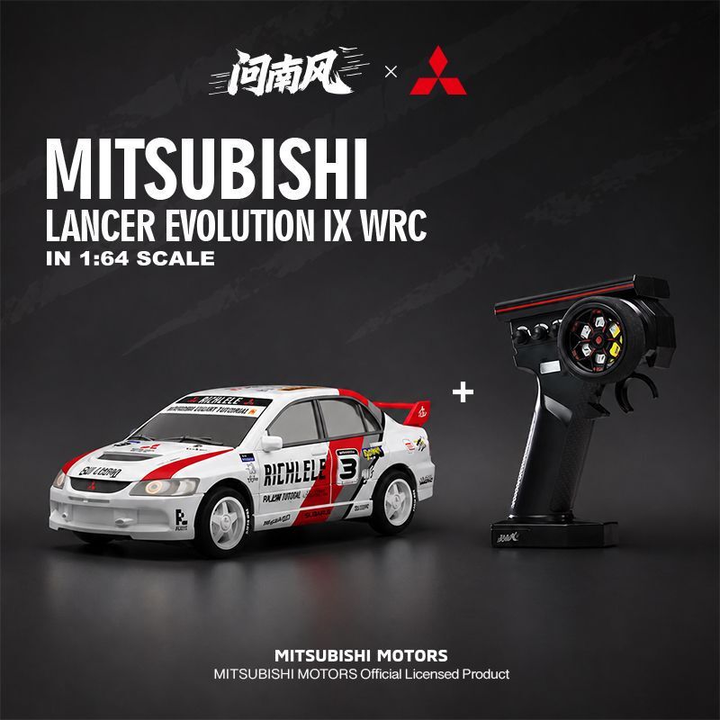 Mitsubishi Evo9 Remote Control Rc Drift Car 1:64 Full Scale Rc Remote Control Car, Authorized by Qunanfeng, Gift for Boys Mitsubishi Evo9 Remote Control Rc Drift Car 1:64 Full Scale Rc Remote Control Car, Authorized by Qunanfeng, Gift for Boys