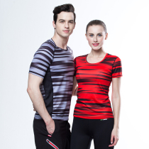 SK Search Cycling Outfit Sport T-Shirt Couple Quick Dry Cycling Crew T-Shirt Moisture Wicking Sweat Exhaustion Cycling Sport T-Shirt