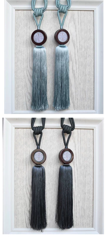 Bông đẹp Trung Quốc phong cách mới rèm treo bóng tie tie rèm nhà máy bóng trực tiếp một cặp trang trí tại chỗ - Phụ kiện rèm cửa rèm cửa kéo dây