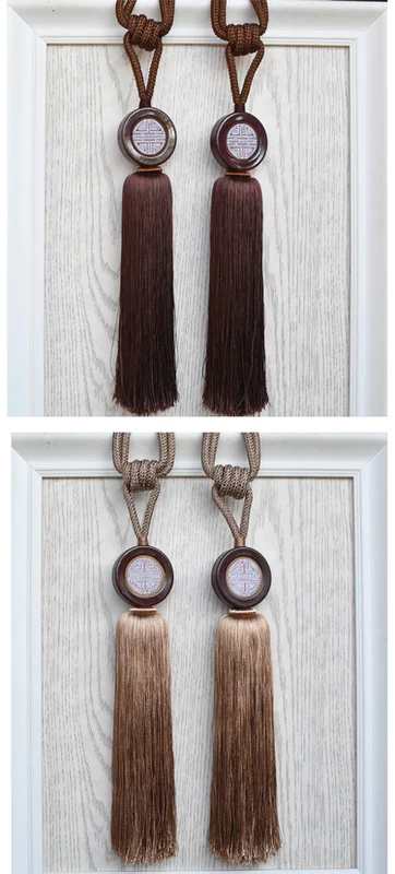 Bông đẹp Trung Quốc phong cách mới rèm treo bóng tie tie rèm nhà máy bóng trực tiếp một cặp trang trí tại chỗ - Phụ kiện rèm cửa rèm cửa kéo dây