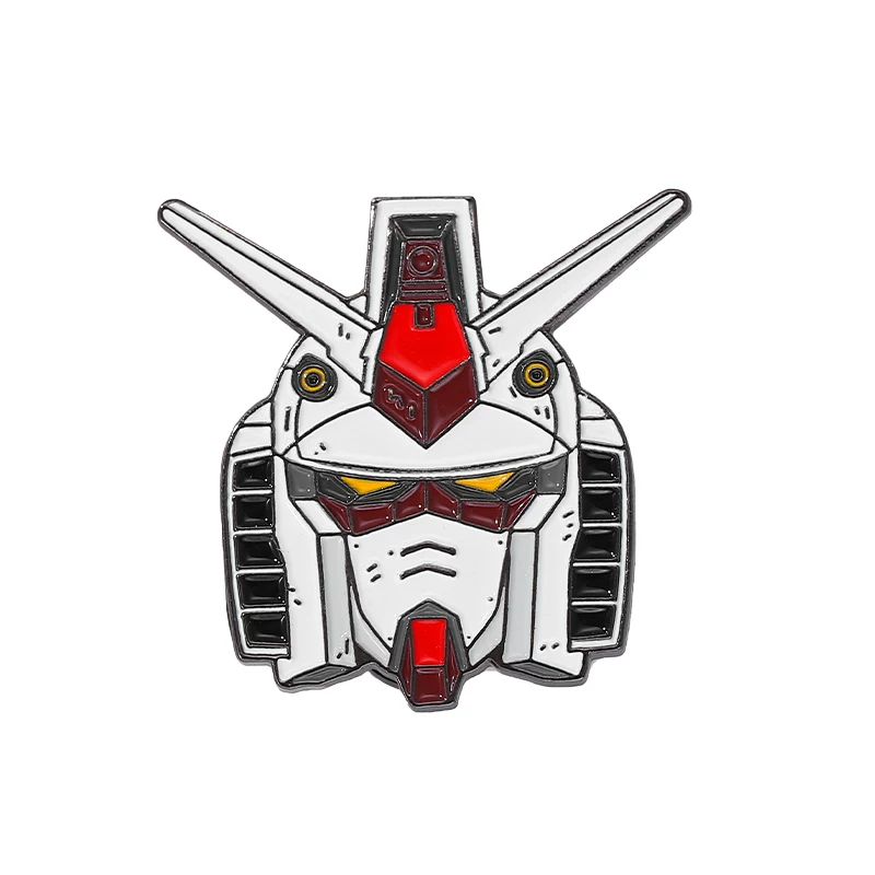 RX-78 Гандам Траст Нидл японское аниме моторный воин металлическая нашивка милый мультфильм единорог студент