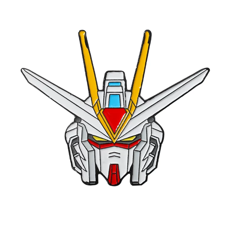 RX-78 Гандам Траст Нидл японское аниме моторный воин металлическая нашивка милый мультфильм единорог студент