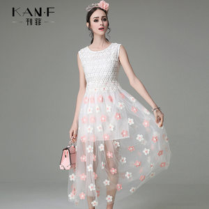 【羽沙国际女装旗舰店夏装连衣裙价格】最新羽