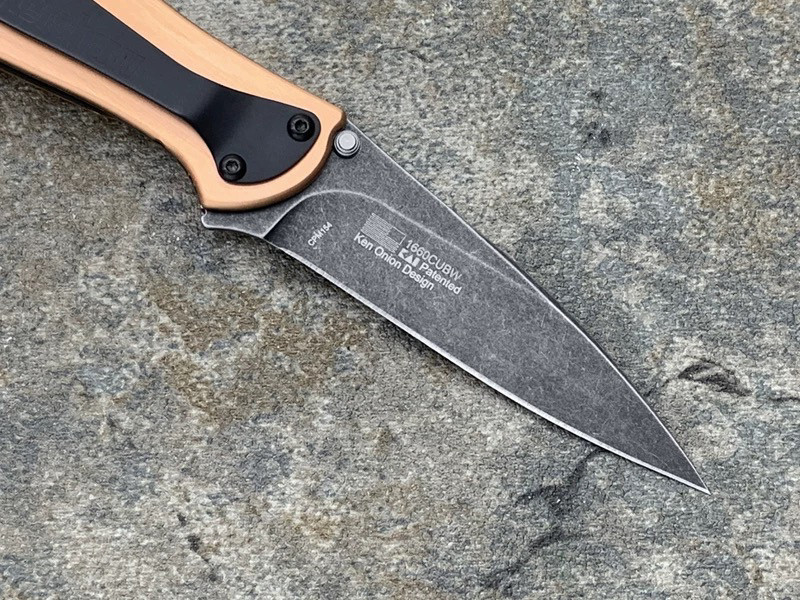Сша подлинный Kershaw Card Show 1660 медь CPM154 Порошковая сталь портативный Защита EDC сложить нож kershaw 