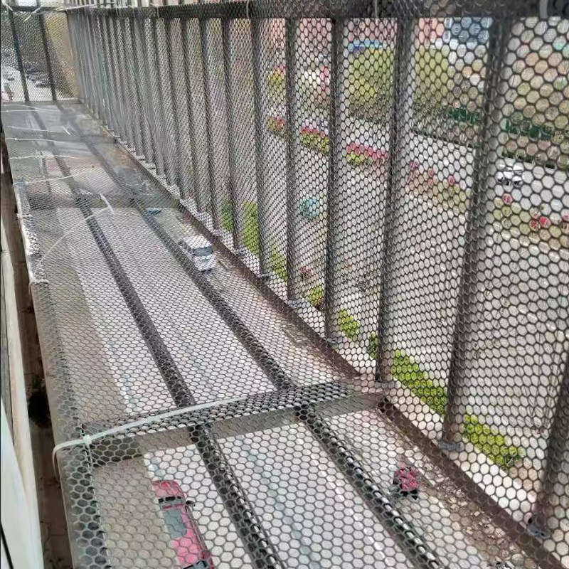 阳台防护网塑料围栏网儿童安全网窗户防掉落防盗网防漏防猫封窗网