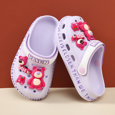 Girl Hole Shoes Kids Slippers Summer New Arrival Girls Non Slip Soft Bottom Baby Princess Indoor Sandals Sandals — 2