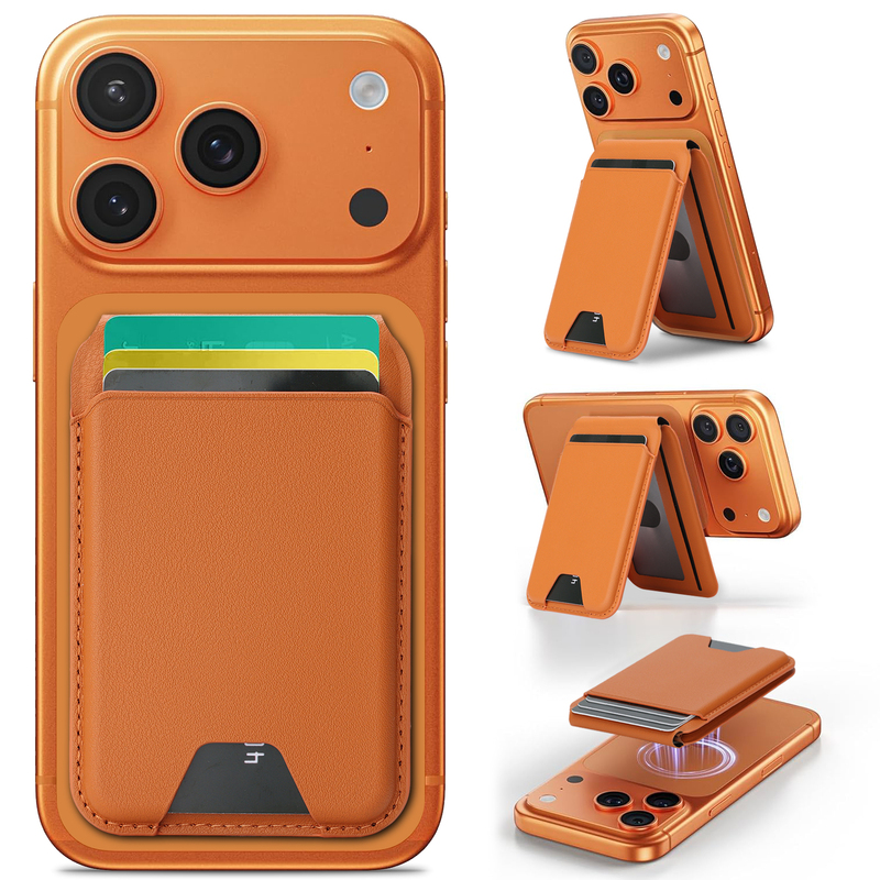 Integrated Card Holder Magnetic Phone Stand Magsafe Portable Back Sticker Card Case Card Holder Iphone17 Wallet Integrated Card Holder Magnetic Phone Stand Magsafe Portable Back Sticker Card Case Card Holder Iphone17 Wallet