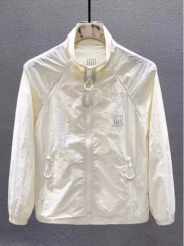 2026 New Summer Jacket for Men, Outdoor Sports Thin Coat, Men's Sun Protection Shirt, Soft Shell Fishing Clothing, Trendy