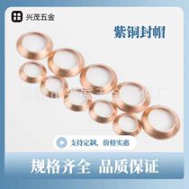 Copper gasket copper sealing cap cold cap blocking cap special gasket for plugging head 2 points 3 points 4 points 5 points 6 points