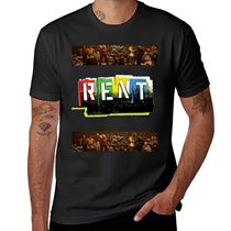 RENT the musical T-Shirt oversized cute tops plain t-shirts