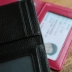 Da siêu mỏng thẻ mini túi nam thẻ tín dụng ngắn Túi bà chủ thẻ nhỏ thẻ túi thẻ đặt ví