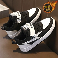 Черно -белый [хлопчатобумажная обувь]