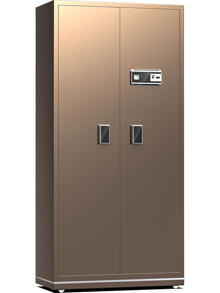 Ounais Large Home Safe Office Electronic Security Cabinet 1.8m Double-Door Safe Fingerprint Password Double-Door File Cabinet Heavy-Duty Safe