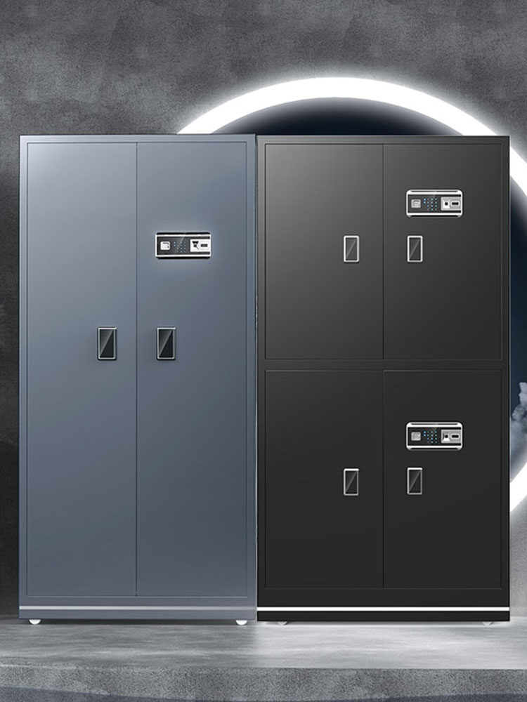 Ounais Large Home Safe Office Electronic Security Cabinet 1.8m Double-Door Safe Fingerprint Password Double-Door File Cabinet Heavy-Duty Safe