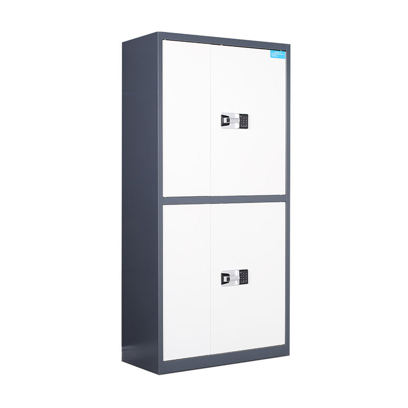 Electronic Security Cabinet Steel Thickened Archive Information Financial Office Iron Cabinet Fingerprint Password Lock File Cabinet