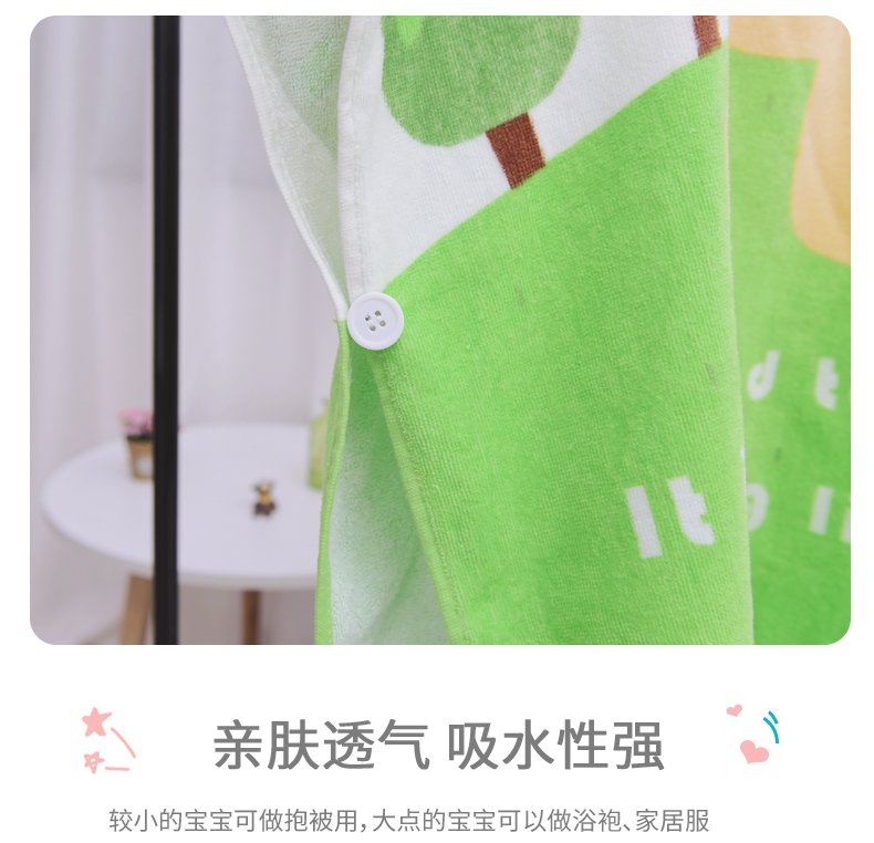 Phim hoạt hình mới trẻ em khăn tắm khăn bông trùm đầu áo choàng bé áo choàng đi biển khăn tắm đầu yukata - Khăn tắm / áo choàng tắm khăn lau mặt cao cấp