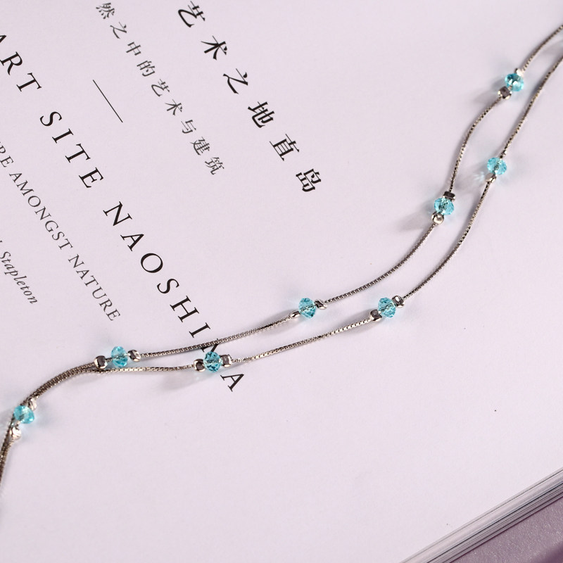 Bracelet de cheville Femme      en Argenterie - Ref 3102450 Image 5