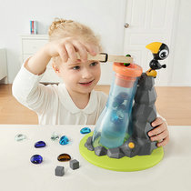 Terbauer Crow drinking water clip clip music clip bead montesus baby early education Childrens Day gift educational toy