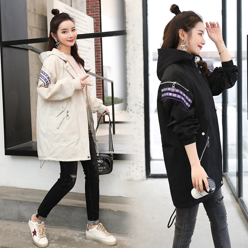 Clearance Sale: Maternity Spring and Autumn Jacket, Mid-Length Outerwear, Loose-Fitting Autumn and Winter Maternity Hoodie Cardigan Clearance Sale: Maternity Spring and Autumn Jacket, Mid-Length Outerwear, Loose-Fitting Autumn and Winter Maternity Hoodie Cardigan