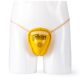 Fairtex Boxing Groin Protector for Adult Men, Special for Sanda Fighting, Protective Private Area Metal Thickened Groin Protector