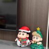 Christmas Gift Crayon Shin-Chan Merchandise Desktop Ornament Figurine Limited Edition Doll Cute Little Sunflower Gift for Men and Women's Birthdays
