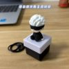 Don'T Get Angry Buddha Sound Button Voice-Activated Keychain Five Zen Masters Funny Stress-Relief Desktop Ornament Pendant