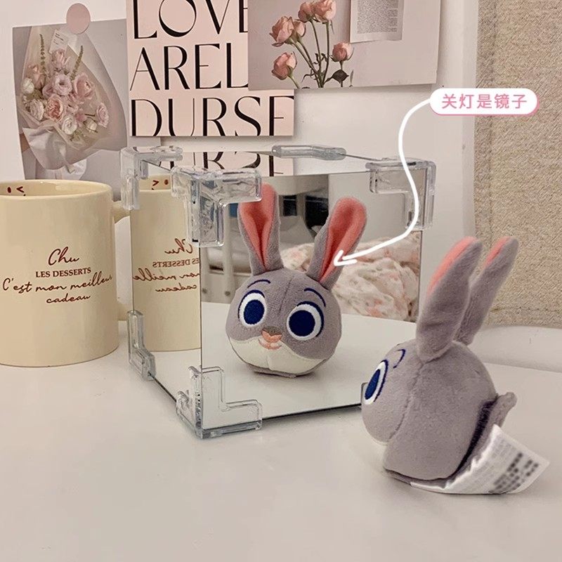 Valentine's Day Girl's Birthday Gift Rubik's Cube Tulip Night Light Flower Sea Mirror Handmade DIY Material Kit Bouquet