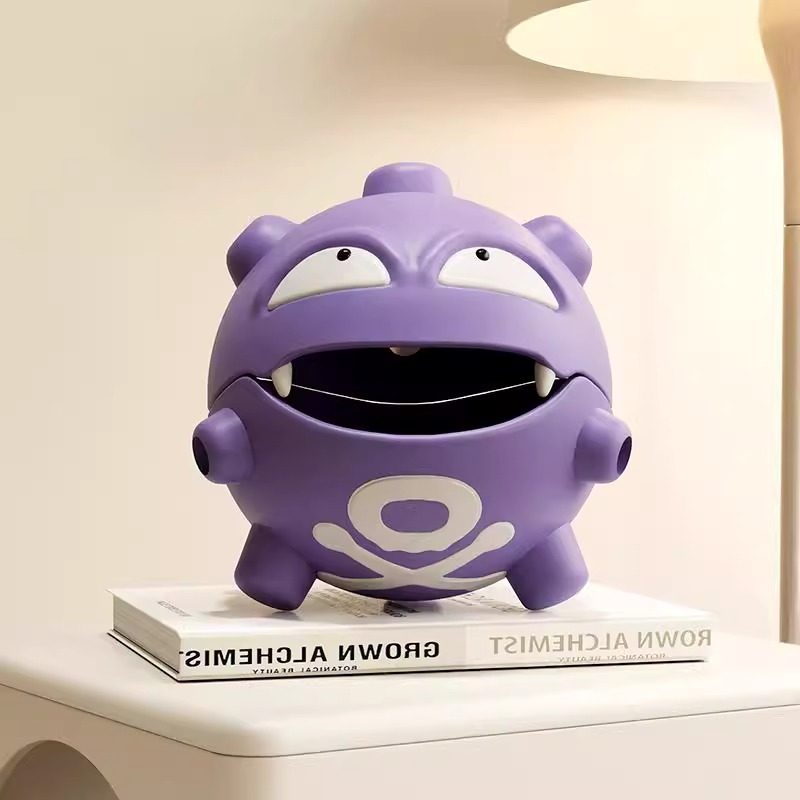 Creative Incense Burner Mosquito Coil Tray Desktop Ornament Sandalwood Storage Box Trendy Gift for Men and Women Cartoon Figurine