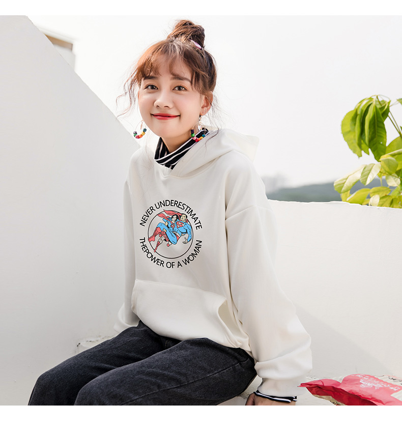 Sweatshirt femme en Coton - Ref 3217708 Image 25