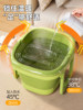 Foot Bath Bucket for Home Use, Foldable, Thickened, Insulated, Over-The-Knee, Calf-Length, Portable, Health-Preserving Foot Washing Bucket, Foot Massage Basin