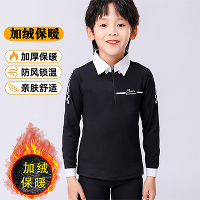 春秋加厚马术衬衫：骑士们的时尚保暖新宠，孩子也能穿！