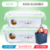 hộp cơm hâm nóng magic Nhân viên văn phòng hộp cơm trưa lò vi sóng đặc biệt sưởi ấm hộp ăn trưa tươi hộp riêng biệt có nắp kín bát tròn - Hộp cơm điện sưởi ấm 	hộp cơm điện inox 2 tầng Hộp cơm điện sưởi ấm