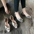 Nhọn nông miệng duy nhất an ủi phẳng phụ nữ độc thân-giày 2020 giày nữ mùa hè mới của mùa xuân và mùa hè thiết lập với giày đậu giản dị 