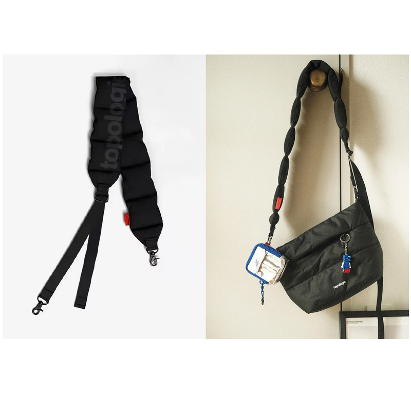 Foreign Trade Surplus! French Trendy Brand Top Puff Crossbody Bag with Rope Cloud Strap, New Shoulder Bag Strap