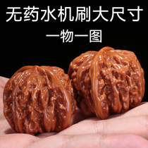 Machine brush walnut paste Wenwen play walnut without potion dry brush paste walnut play walnut handlebar Jade Walnut