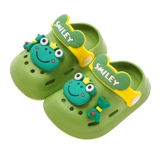 Детские слайдеры, летние мультяшные милые тапочки для мальчиков, 1-3 лет, мягкая подошва