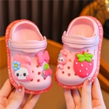 Детские слайдеры, летние мультяшные тапочки, мягкая подошва