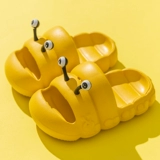 Детские милые тапочки подходит для мужчин и женщин для раннего возраста, нескользящие слайдеры, 1-3 лет, мягкая подошва