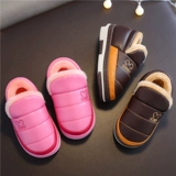 Детская сумка, зимние полиуретановые водонепроницаемые детские тапочки, туфли для раннего возраста для мальчиков