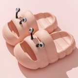 Детские милые тапочки подходит для мужчин и женщин для раннего возраста, нескользящие слайдеры, 1-3 лет, мягкая подошва