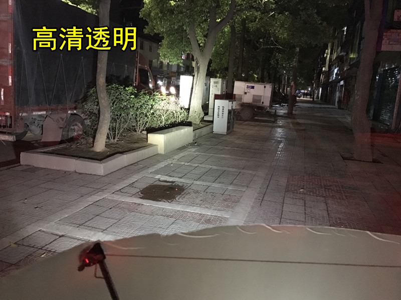 Kính chắn gió chung xe máy phía trước bao gồm xe điện ba bánh nhấp nháy bảng HD dày tăng điều chỉnh tăng chiều cao kiếng chắn gió xe máy